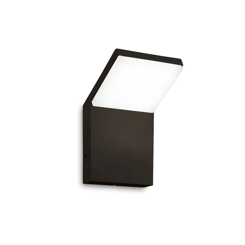 Style - Applique murale LED linéaire d’extérieur en aluminium, style contemporain
