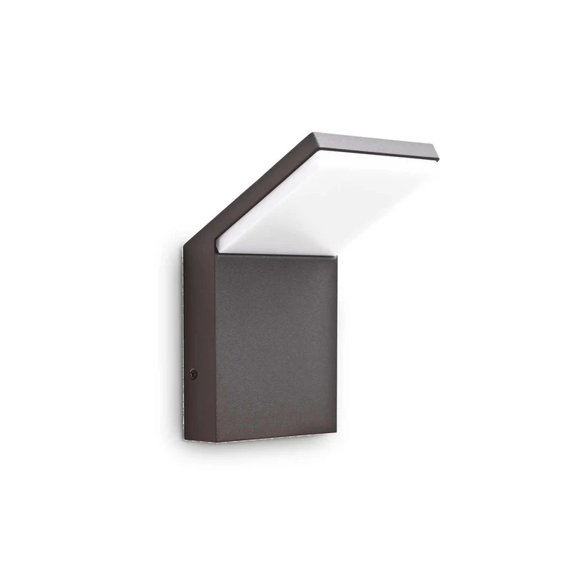 Style - Applique murale LED linéaire d’extérieur en aluminium, style contemporain