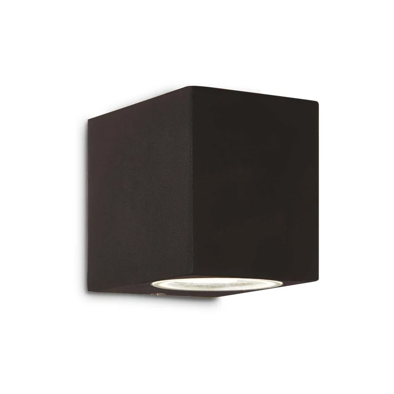 Up - Applique murale cubique d’extérieur en aluminium, style contemporain