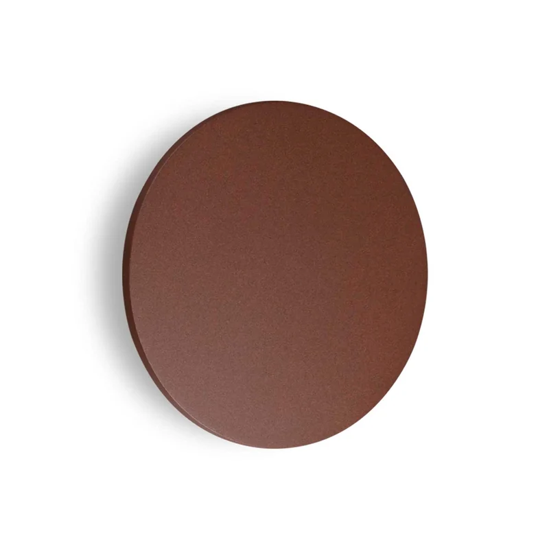 Punto - Applique murale LED rond d’extérieur en aluminium, style contemporain