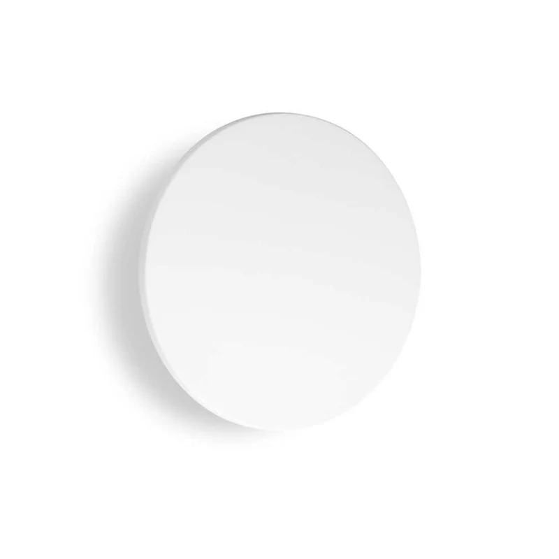 Punto - Applique murale LED rond d’extérieur en aluminium, style contemporain