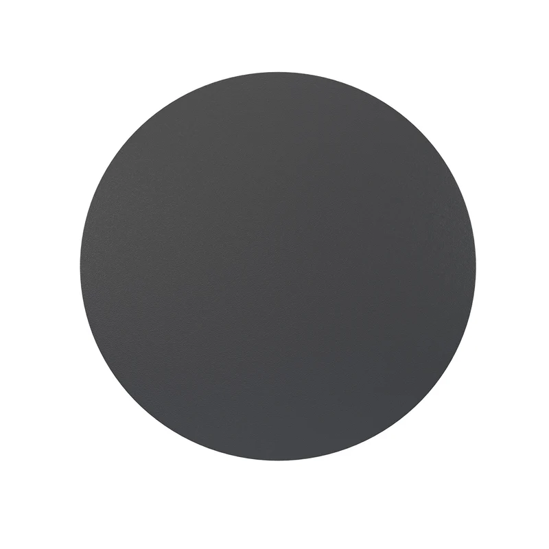 Wald - Applique murale LED ronde étanche en acier, style contemporain