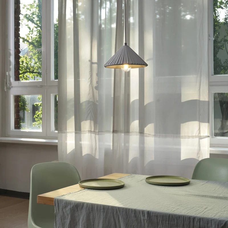Lampada a sospensione in cemento LEDVANCE DECOR Concrete Pyramid, E27, 250 mm