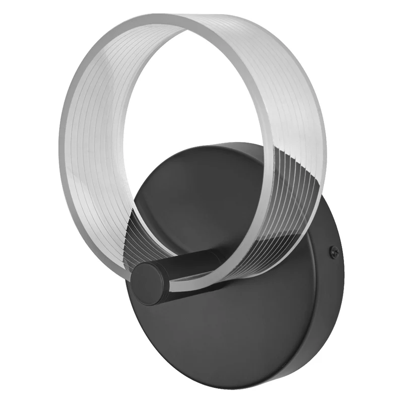 LEDVANCE DECOR Circle Applique da parete 8W Click CCT Nero