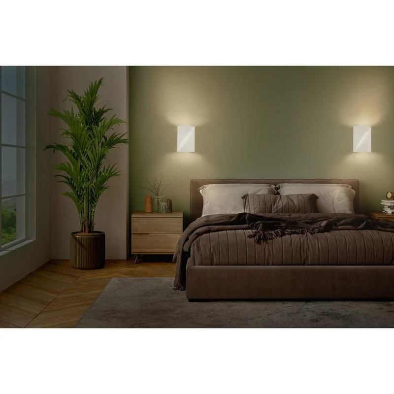 LEDVANCE DECOR Origami Cigno da Parete Lampada da Parete 2xG9 Bianco