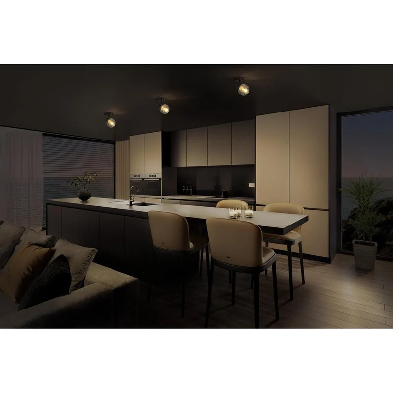 LEDVANCE DECOR Spot Firefly lampada da parete, lampada OSRAM inclusa, nero, 1 x 2.8W, E14
