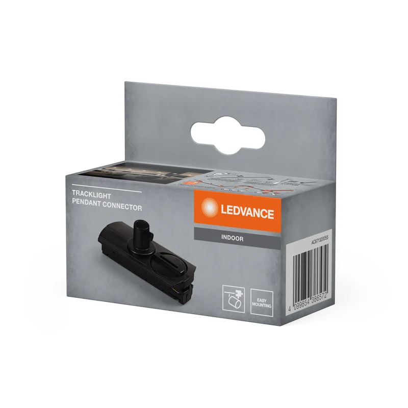 Adattatore LEDVANCE TRACKLIGHT per lampada a sospensione nero