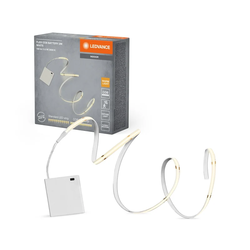 LEDVANCE STRISCE A BATTERIA COB strisce LED a batteria, 2m