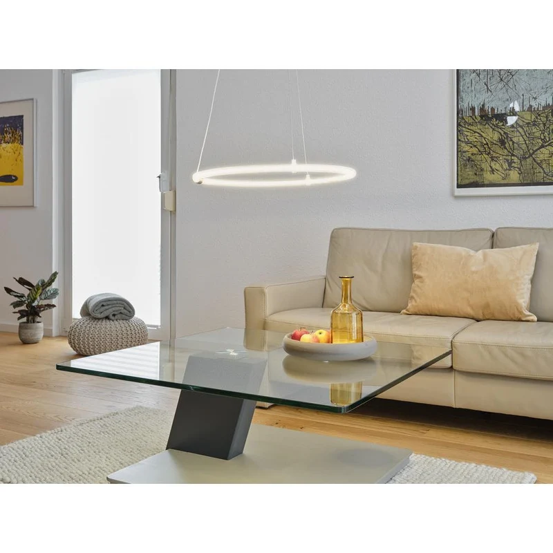 LEDVANCE DECOR Aura Lampada a sospensione, 18W, 3000K, 2000lm, Click DIM