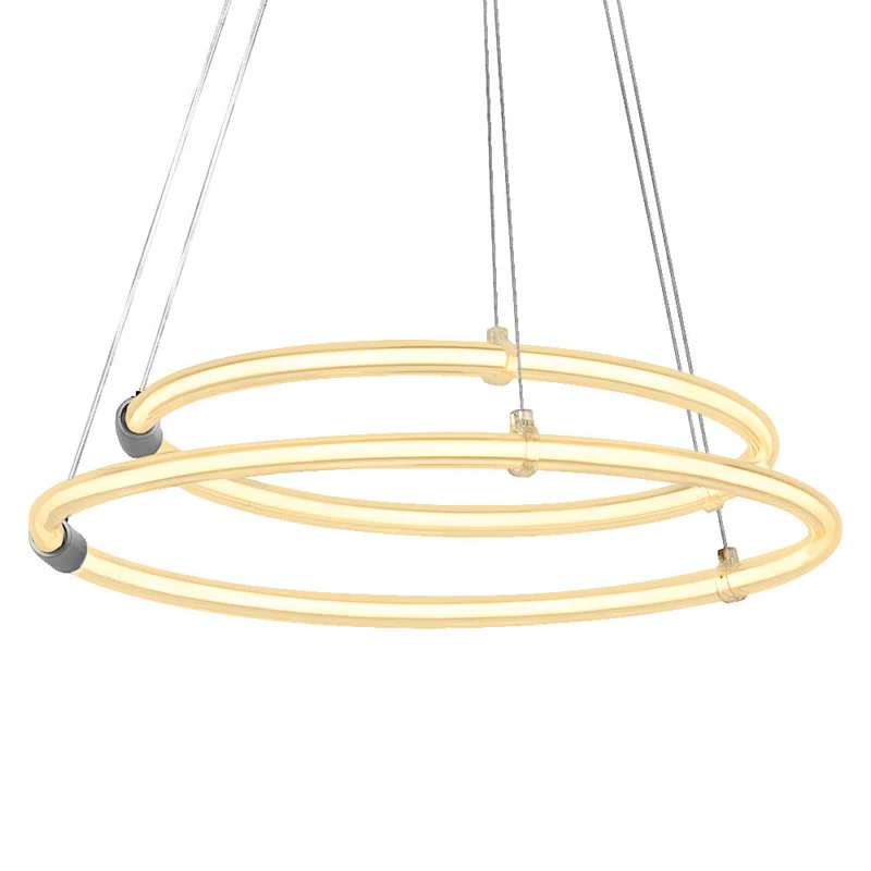 LEDVANCE DECOR Aura lampada a sospensione a 2 pezzi, 3000K, 21W, 2400lm, Click DIM