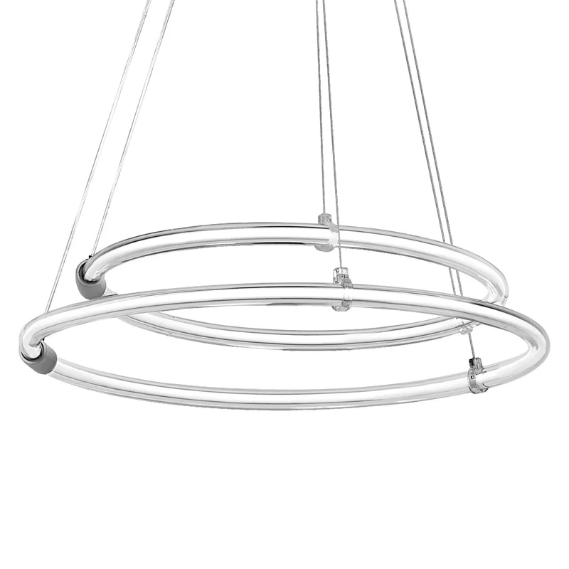 LEDVANCE DECOR Aura lampada a sospensione a 2 pezzi, 3000K, 21W, 2400lm, Click DIM
