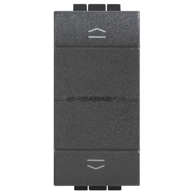 BTICINO L4027C - Comando tapparella connesso - Antracite