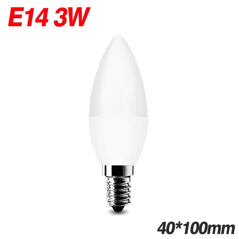 Ampoule E14 Led (3W) Forme Ovale