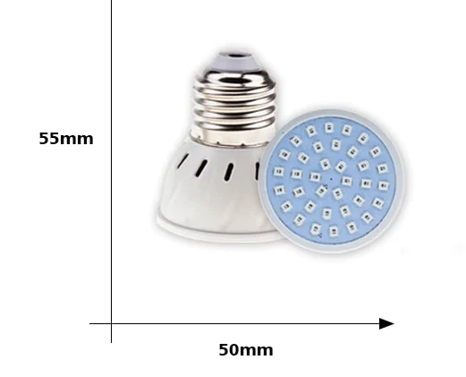 Ampoule E27 Led Encastrable Fluorescent (36,54,72 leds)