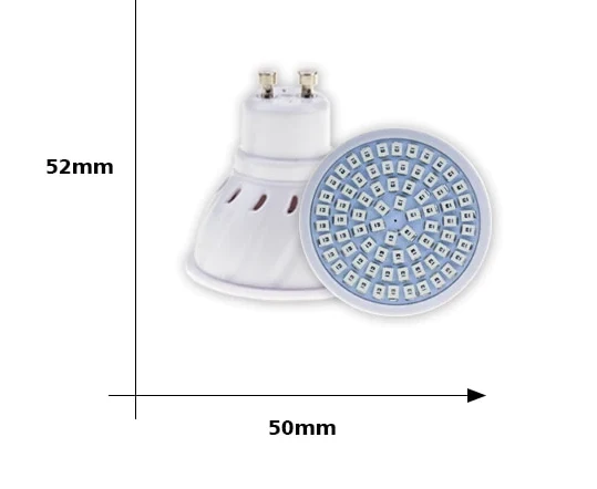 Ampoule G10 Led Encastrable Fluorescent (36,54,72 leds)