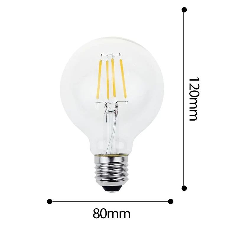 Ampoule E27 à Led (2 À 8W) Forme Globe
