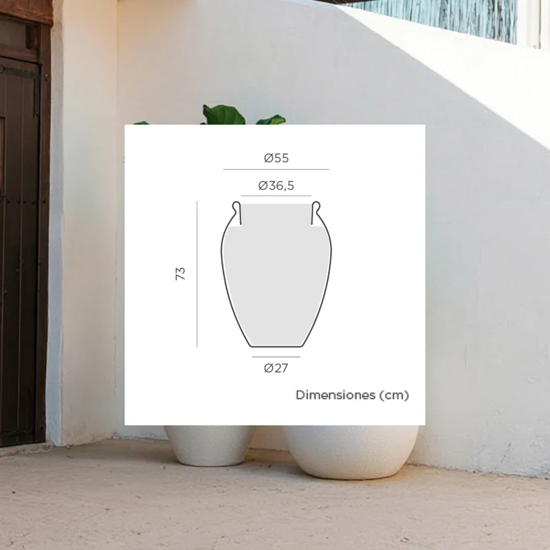 Vaso tondo BEGONIA 60