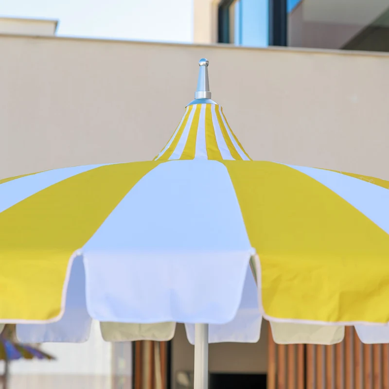 Ombrellone a pagoda ATRANI ø250 GIALLO