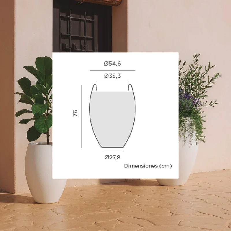 Vaso tondo ALOE 45