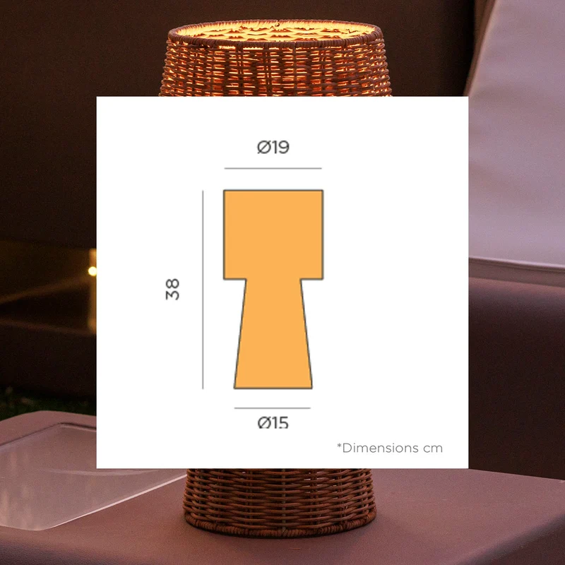 Lampada da tavolo decorativa GRACE 40