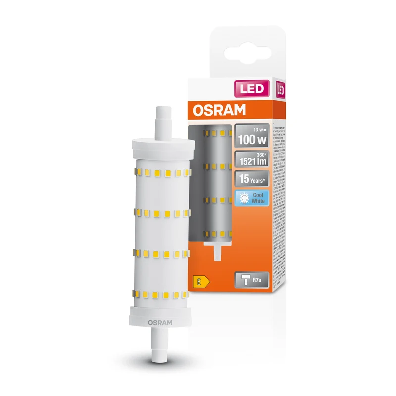 OSRAM LED Line Lampada, 13W, 1521lm, R7s, 4000K, Bianco freddo