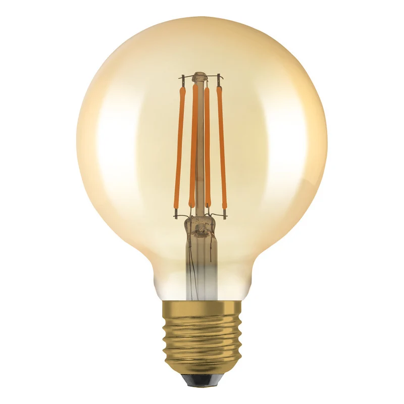 OSRAM Vintage 1906 Globo 95 55 LED Lampada Filamento DIM 6.5W 824 Oro E27