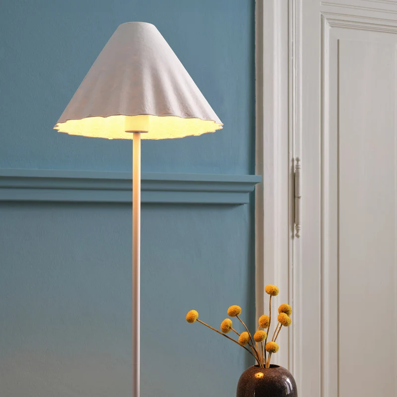 LEDVANCE DECOR Lampada da terra Decor Pulp bianco, E27, dimmerabile