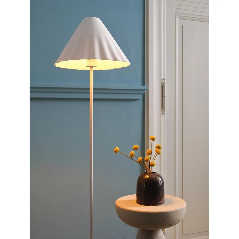 LEDVANCE DECOR Lampada da terra Decor Pulp bianco, E27, dimmerabile