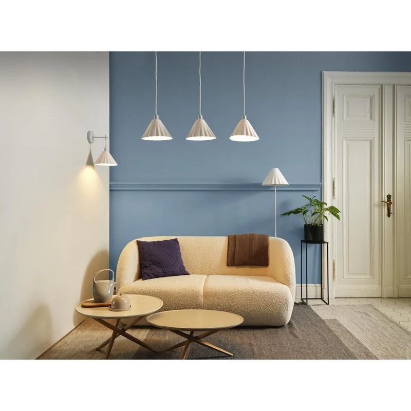LEDVANCE DECOR Lampada da terra Decor Pulp bianco, E27, dimmerabile