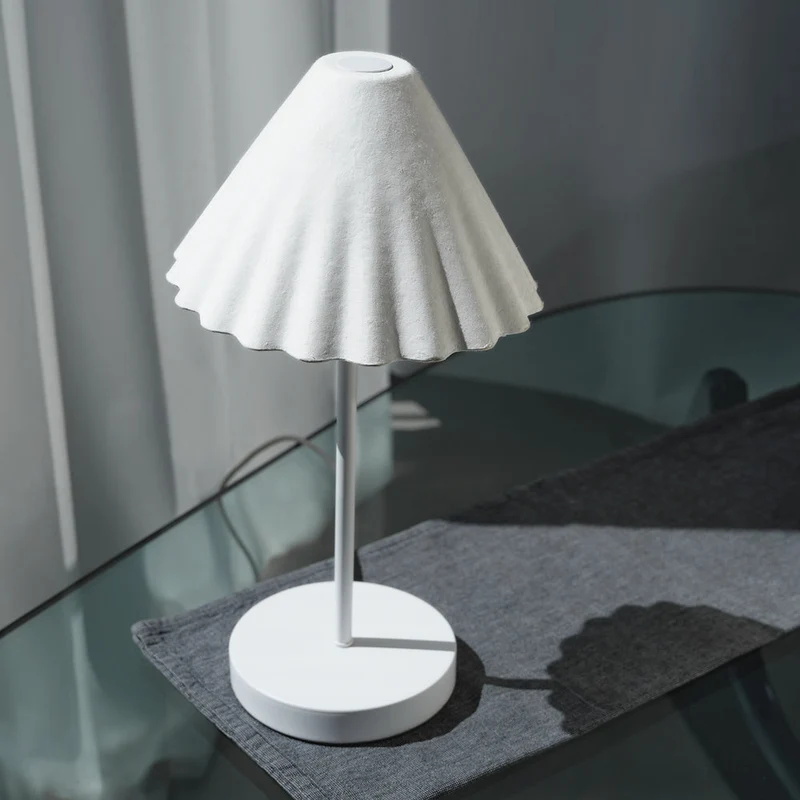 Lampada da tavolo LEDVANCE DECOR Decor Pulp bianca, E14, dimmerabile