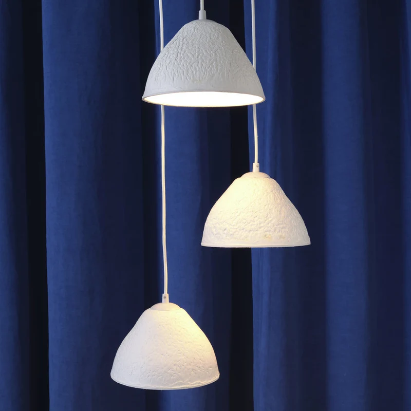 Lampada a sospensione LEDVANCE DECOR a 3 luci Decor Camel Bell bianca, E14