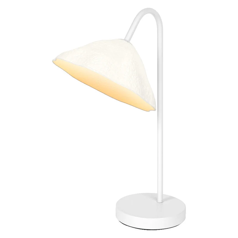 Lampada da tavolo LEDVANCE DECOR Decor Lotus Leaf bianca, E14, dimmerabile
