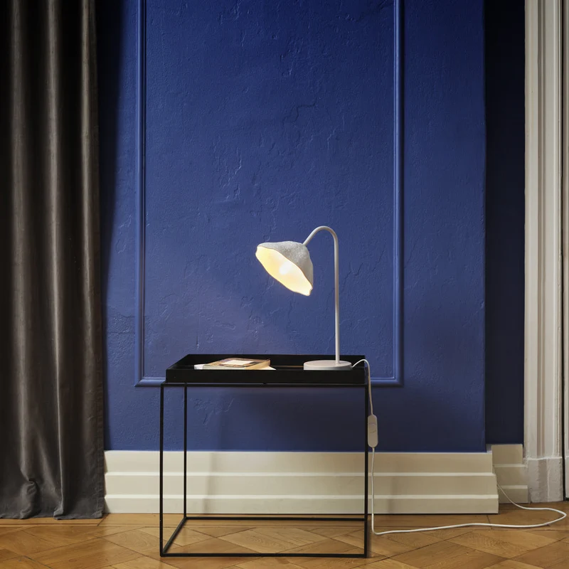 Lampada da tavolo LEDVANCE DECOR Decor Lotus Leaf bianca, E14, dimmerabile