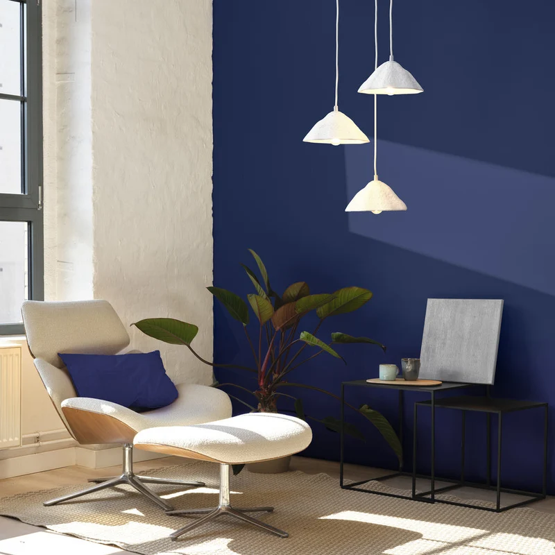 Lampada a sospensione LEDVANCE DECOR a 3 luci Decor Lotus Leaf bianca, E14