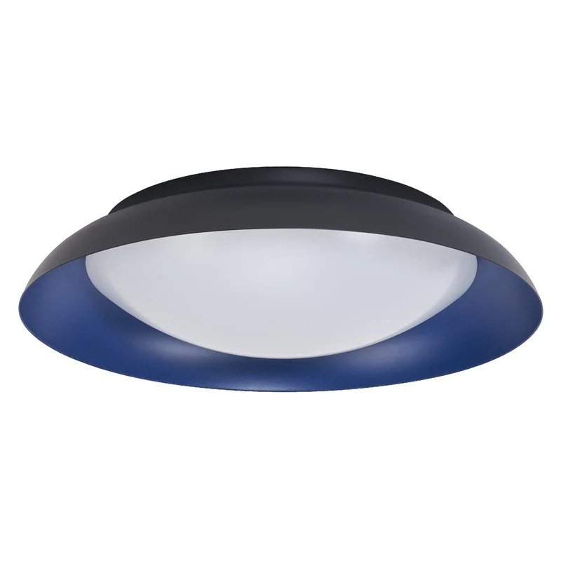 LEDVANCE ORBIS Plafoniera a piastra 35W 430mm nero/blu
