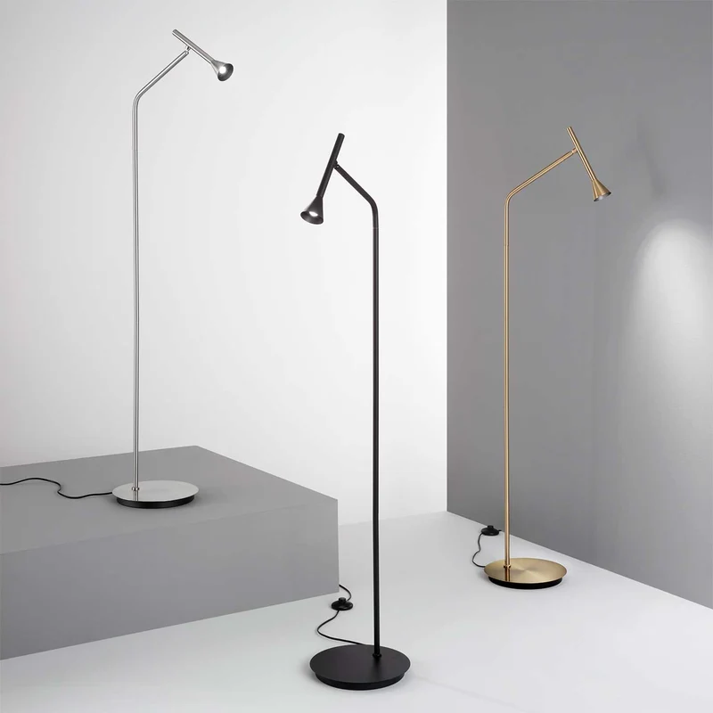 DIESIS - Lampadaire LED en acier, style minimaliste