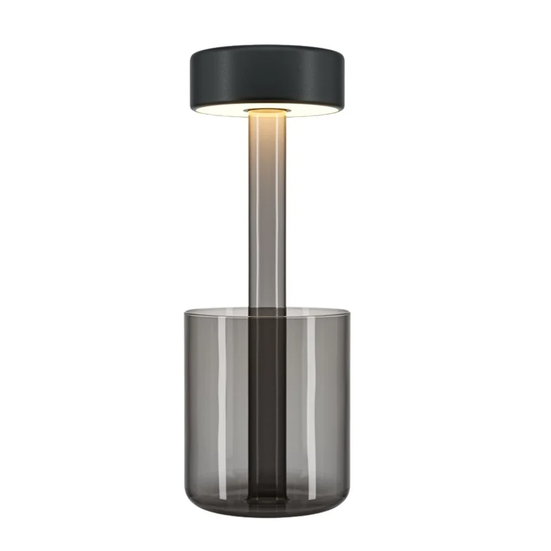 AI - Lampe portative rechargeable, pot de fleur intégré