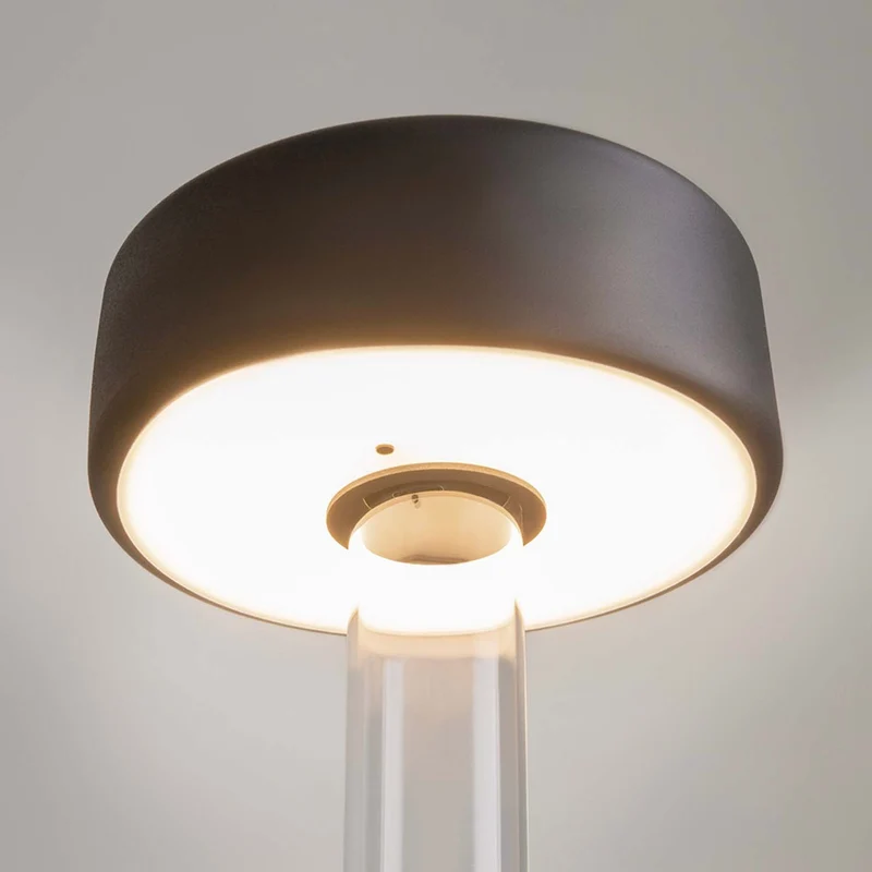 AI - Lampe portative rechargeable, pot de fleur intégré