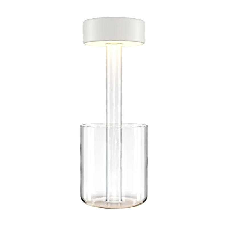 AI - Lampe portative rechargeable, pot de fleur intégré