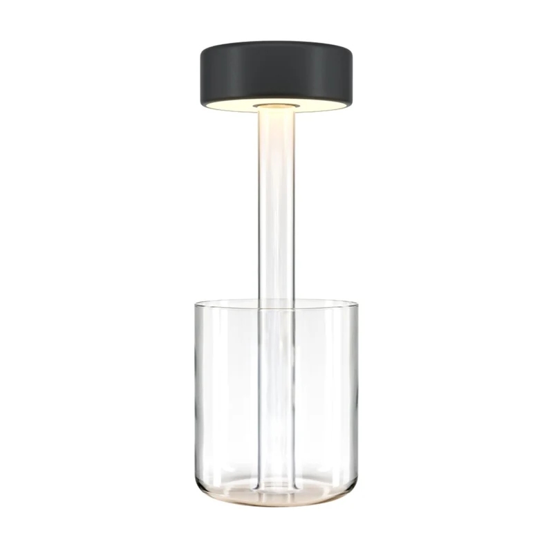 AI - Lampe portative rechargeable, pot de fleur intégré