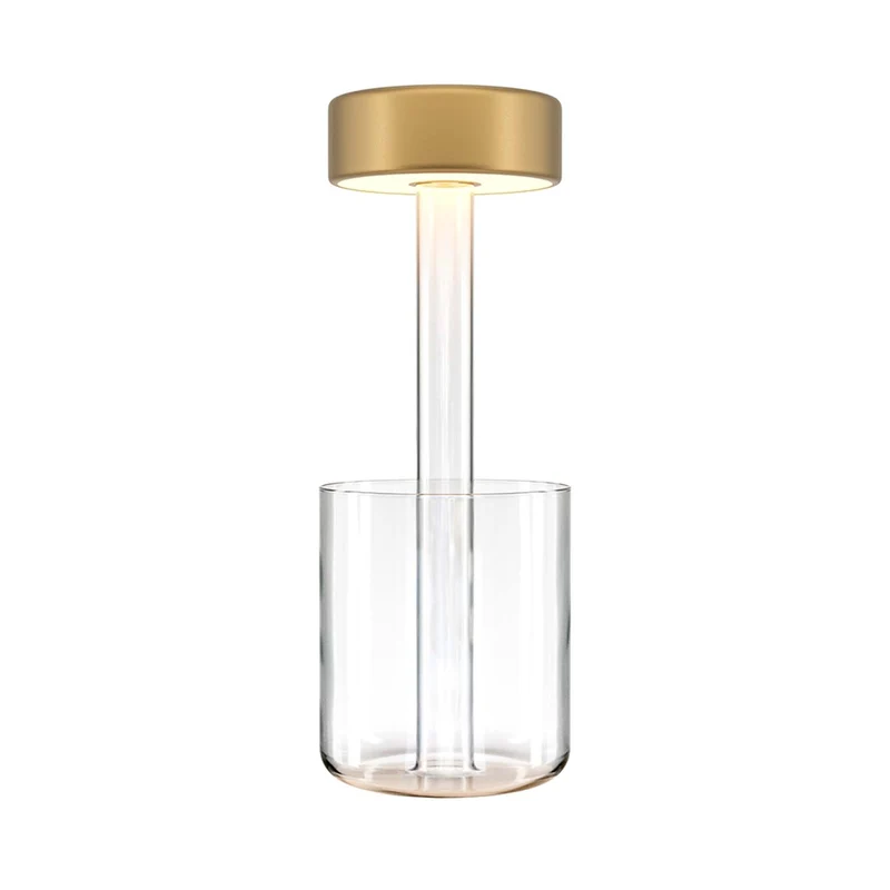 AI - Lampe portative rechargeable, pot de fleur intégré