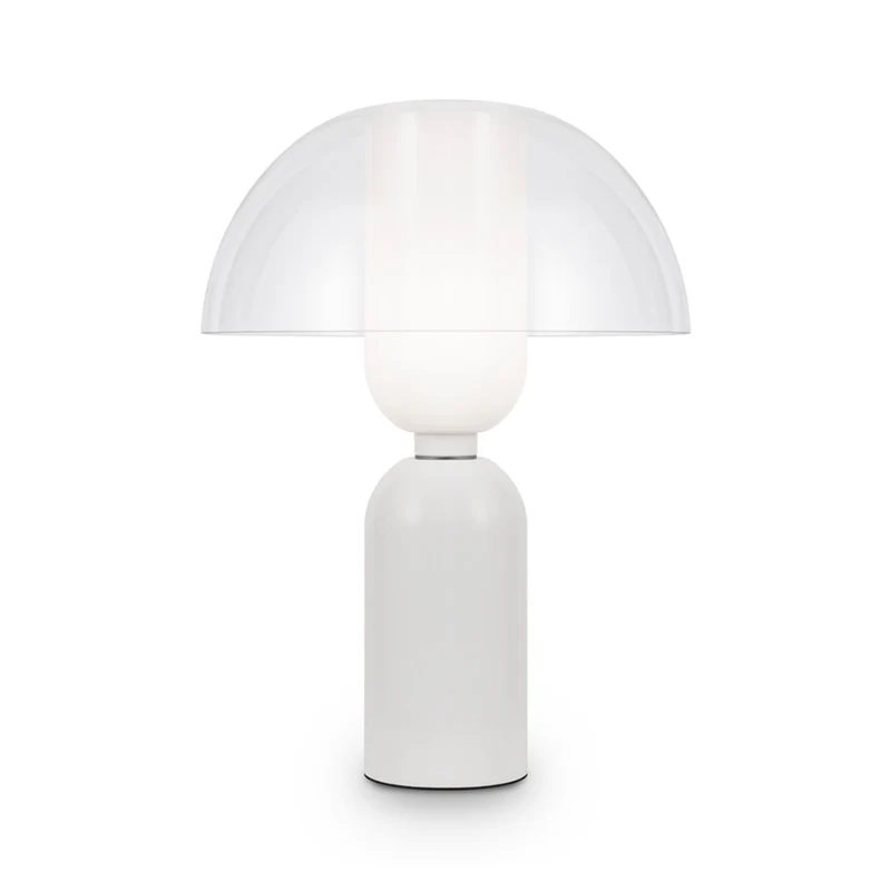Memory - Lampe à poser de chevet sculpturale en céramique, style contemporain