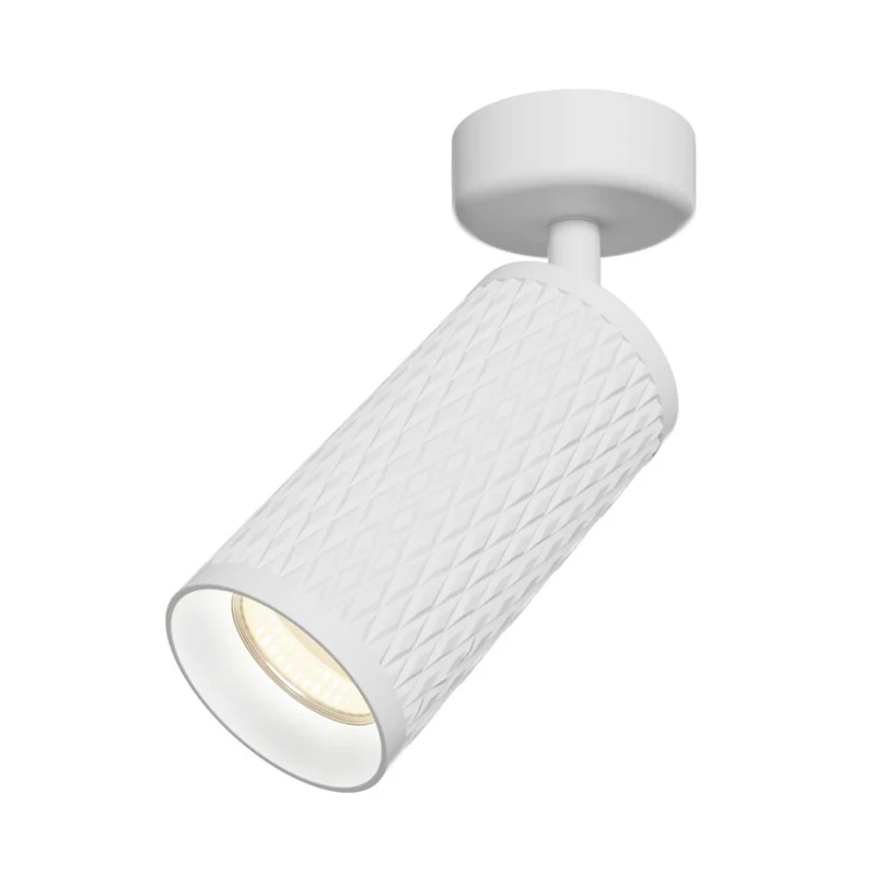 Focus Design - Spot texturé en acier, style contemporain