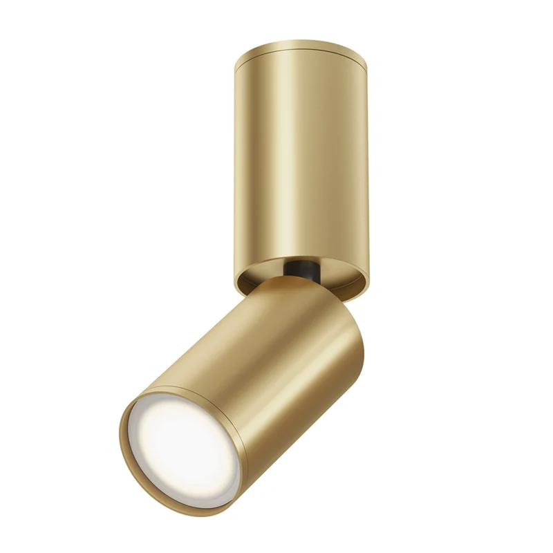 Focus S - Spot sur tige en acier, style contemporain