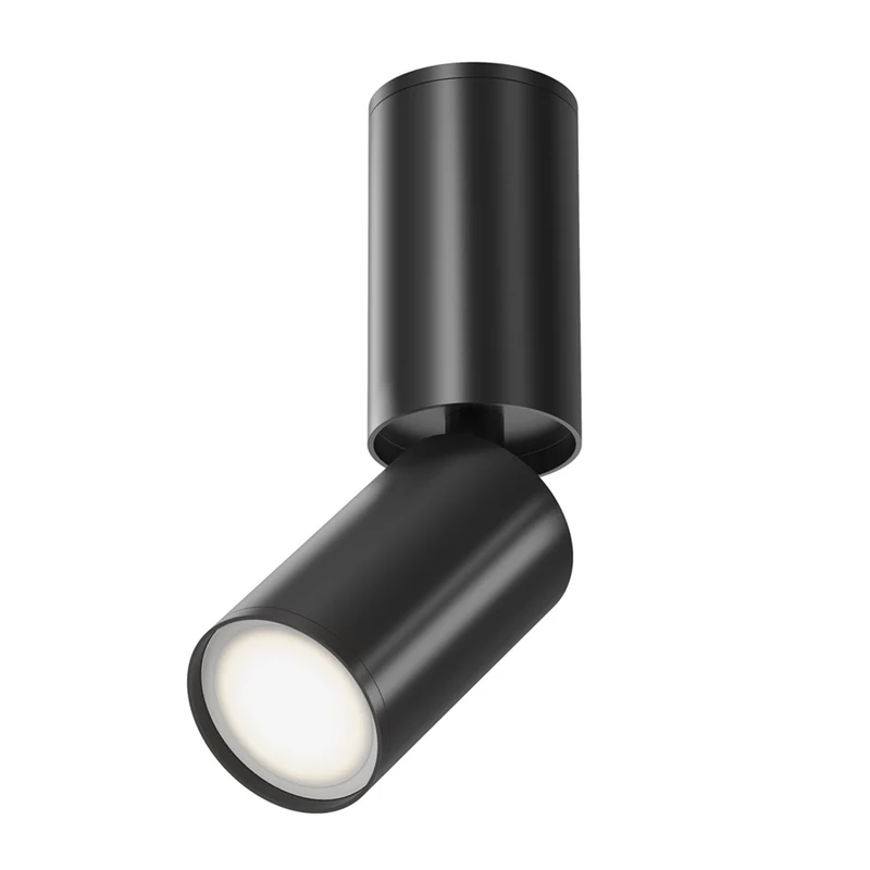 Focus S - Spot sur tige en acier, style contemporain