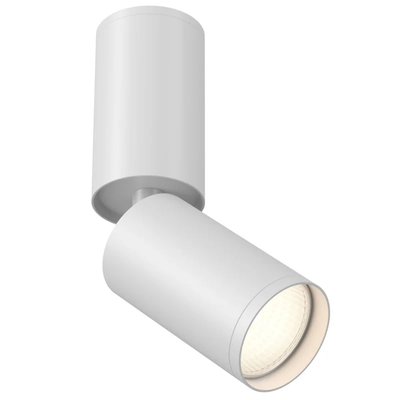 Focus S - Spot sur tige en acier, style contemporain