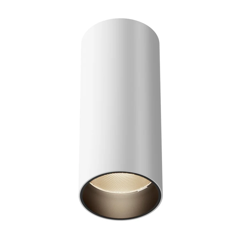 Focus Led - Spot LED cylindrique en aluminium, style contemporain