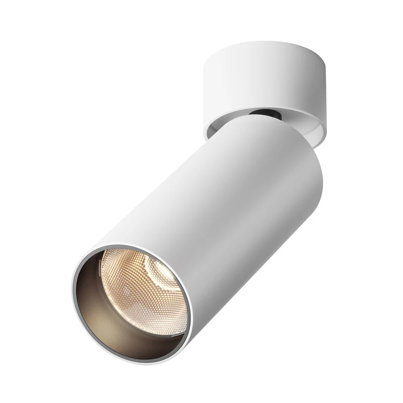 Focus Led - Spot LED orientable en acier, style contemporain