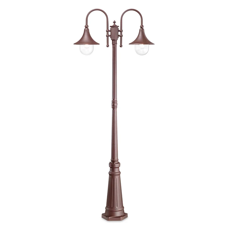 CIMA - Lampadaire d’extérieur en aluminium, style industriel