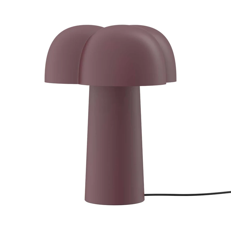 COTTON - Lampe à poser LED japandi en aluminium, Ø 26 cm